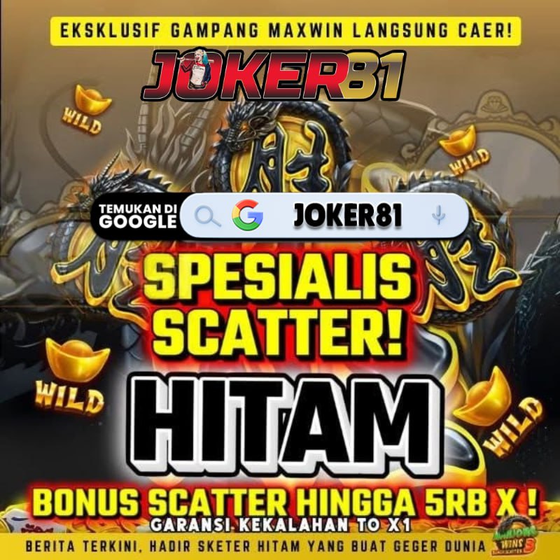 JOKER81: Slot Indonesia Gacor Hari Ini, Jangan Ketinggalan